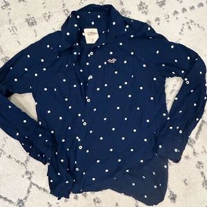 Hollister Button Up Long Sleeve